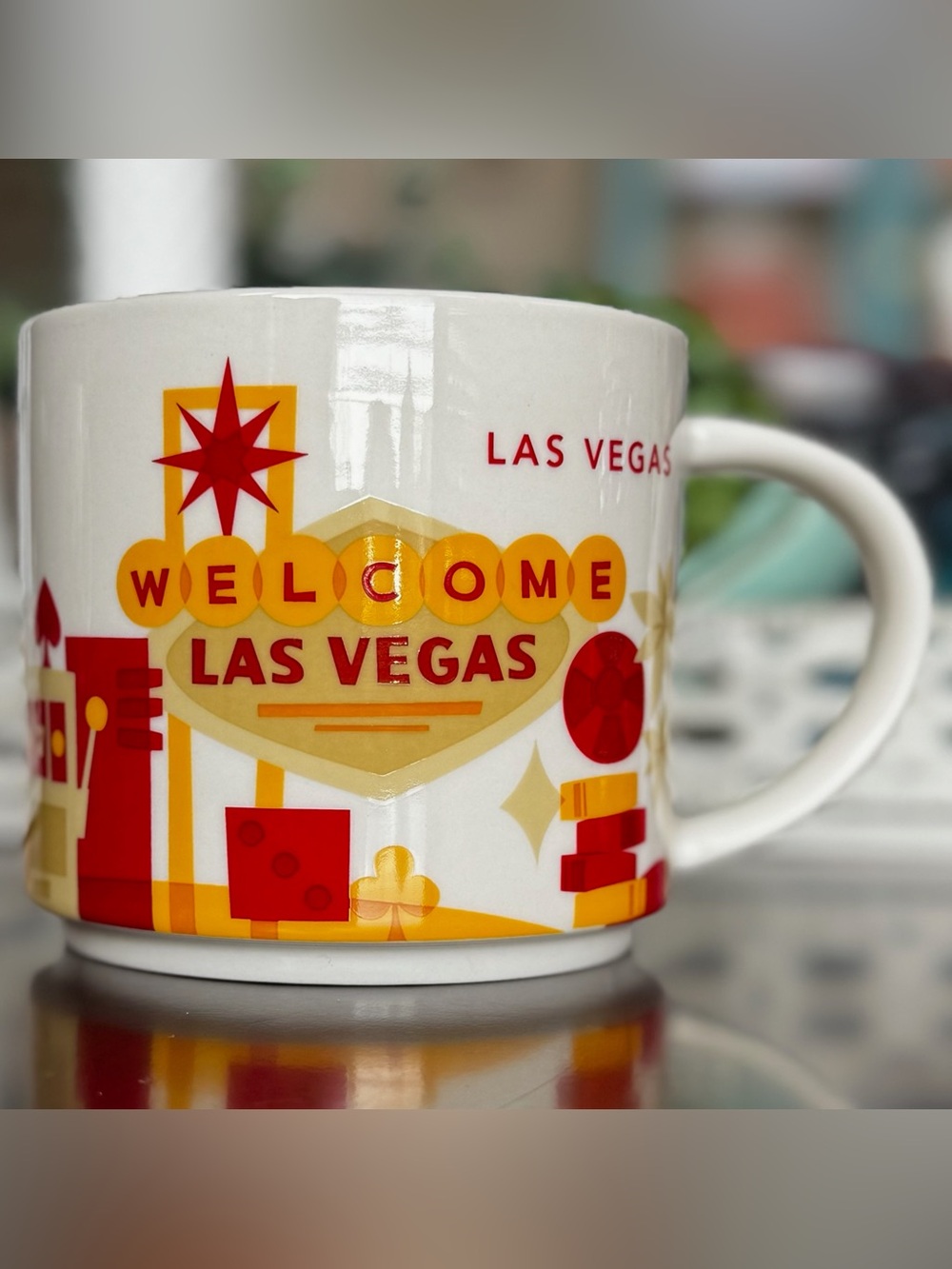 Starbucks Las Vegas You Are Here Welcome Sign Ceramic Coffee Mug